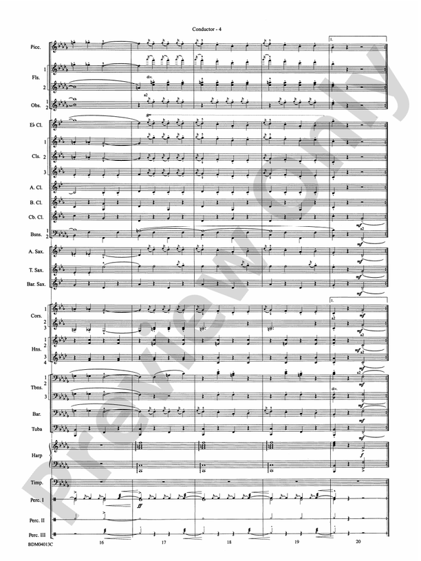 Nobles of the Mystic Shrine (March) - Concert Band Conductor Score & Parts (Digital Download)