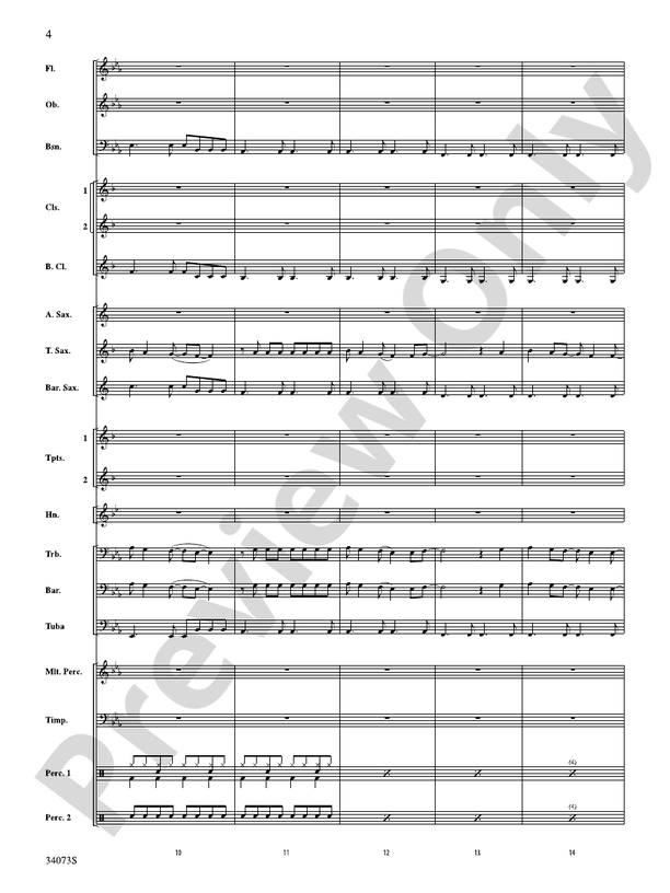 Love Drunk - Concert Band Conductor Score & Parts (Digital Download)