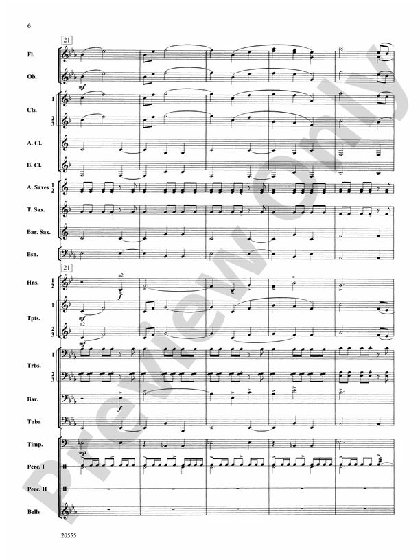 Quixotic Episode - Concert Band Conductor Score & Parts (Digital Download)