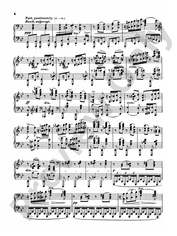 MacDowell - Sonata No. 2, Op. 50 (Sonata Eroica) - Piano Solo (Digital Download)