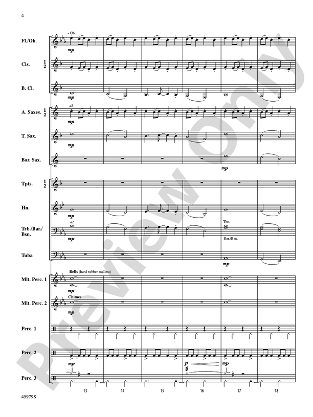 Ring, Ring, Ring! - Concert Band Conductor Score & Parts (Digital Download)