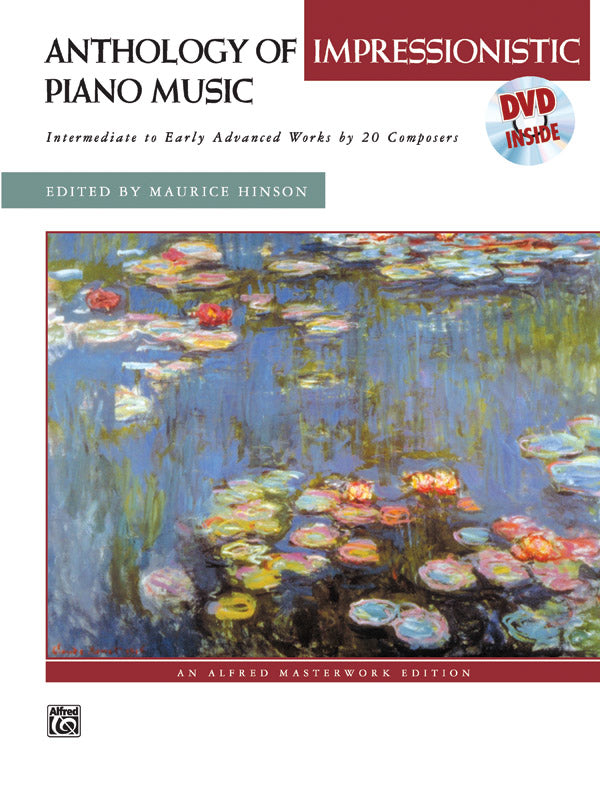 Anthology of Impressionistic Piano Music Bk/DVD