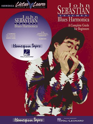 John Sebastian - Beginning Blues Harmonica - Harmonica Homespun /CD