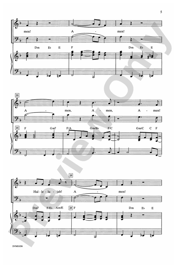 Amen! - 3-Part Mixed Choral Octavo (Digital Download)