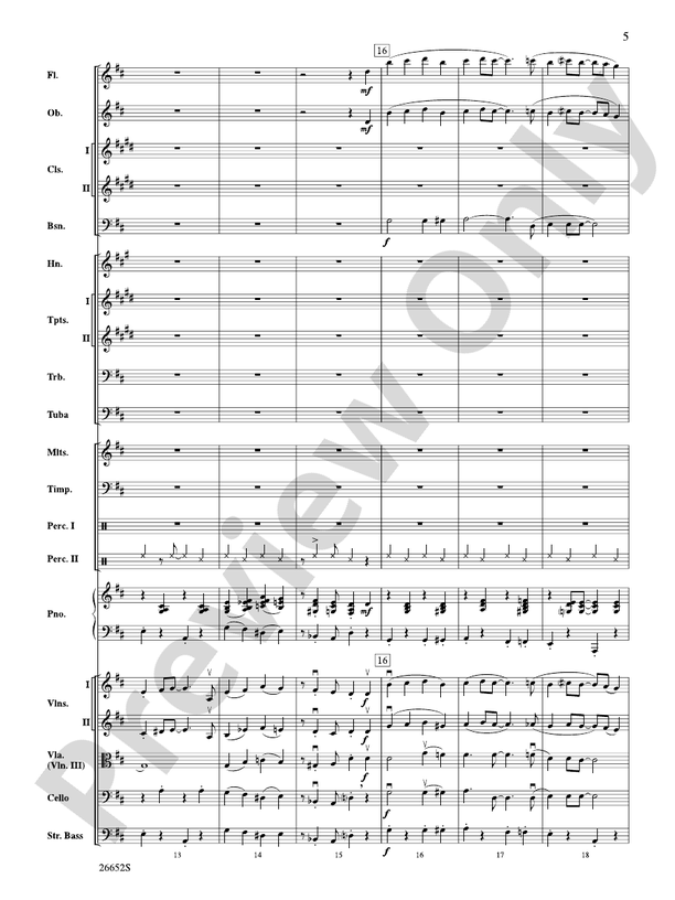 Leroy Anderson Favorites – Full Orchestra Conductor Score & Parts (Digital Download)