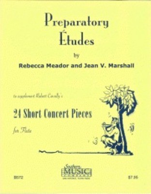 Preparatory Etudes for Flute - Jean Marshall|Rebecca Meador - Flute Hal Leonard Flute Solo