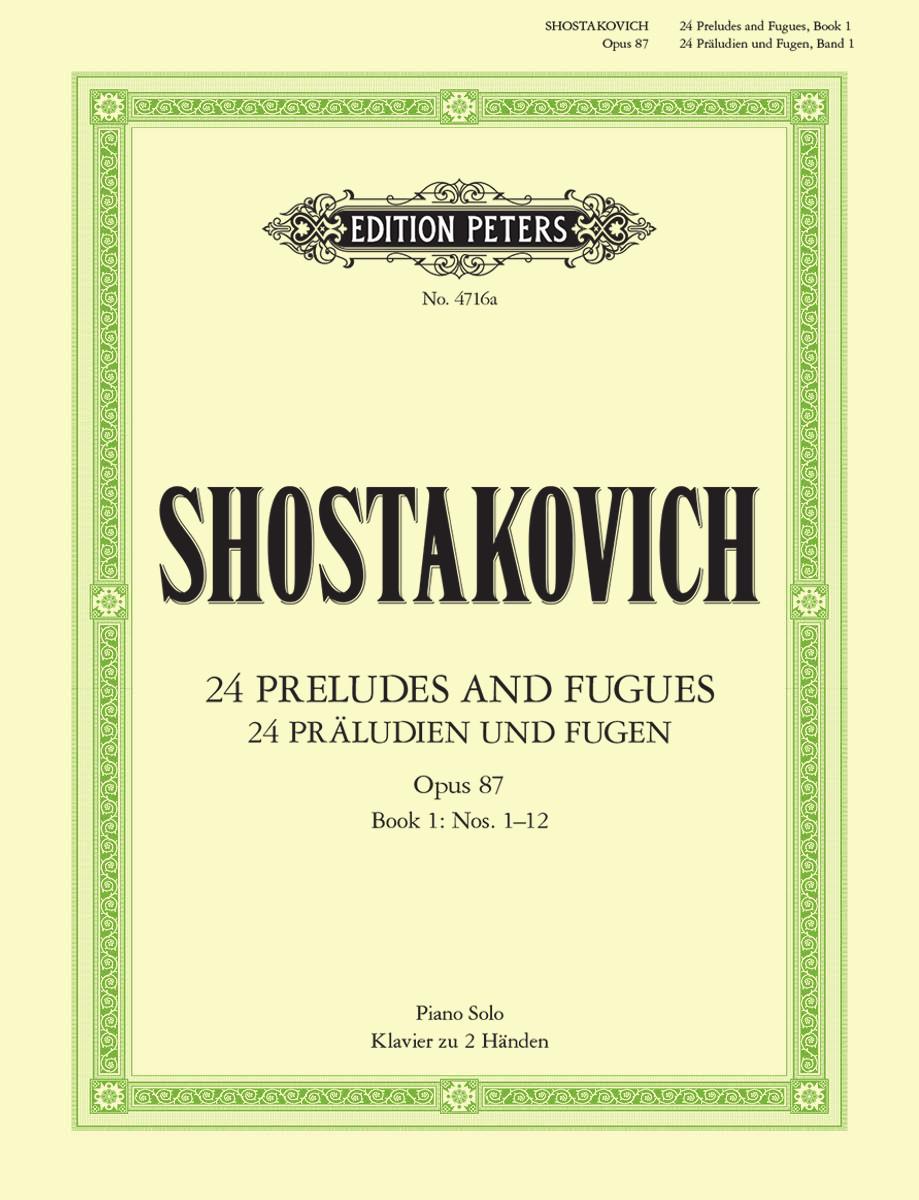 Shostakovich - Prelude And Fugue No.3 (from 24 Preludes And Fugues Op. 87) (EP4716A) - Piano Solo (Digital Download)