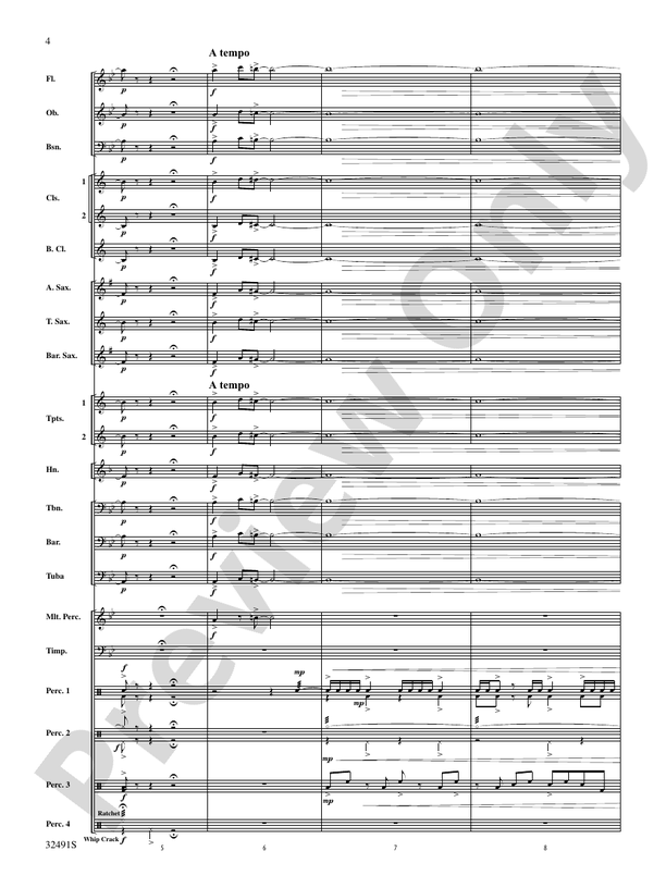 Confrontations - Concert Band Conductor Score & Parts (Digital Download)