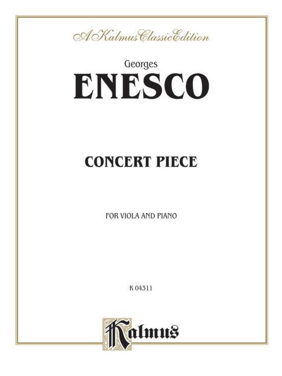 Concert Piece for Viola and Piano