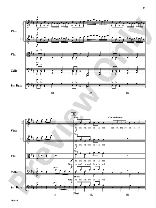 From Darkness, Joyful Sounds Are Born - String Orchestra Conductor Score & Parts (Digital Download)