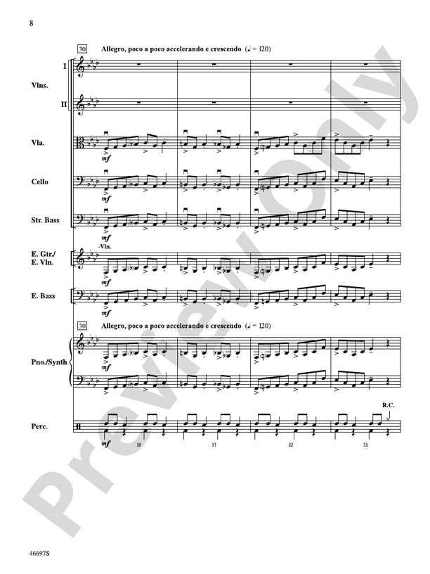 The Mountain - String Orchestra Conductor Score & Parts (Digital Download)