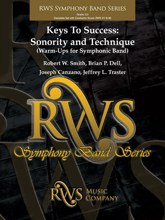 Keys to Success: Sonority and Technique - Warm-Ups for Symphonic Band - Concert Band Conductor Score & Parts (Digital Download)
