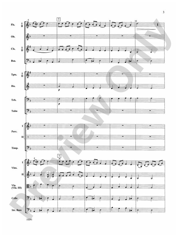 Hungarian Air and Dance – Full Orchestra Conductor Score & Parts (Digital Download)