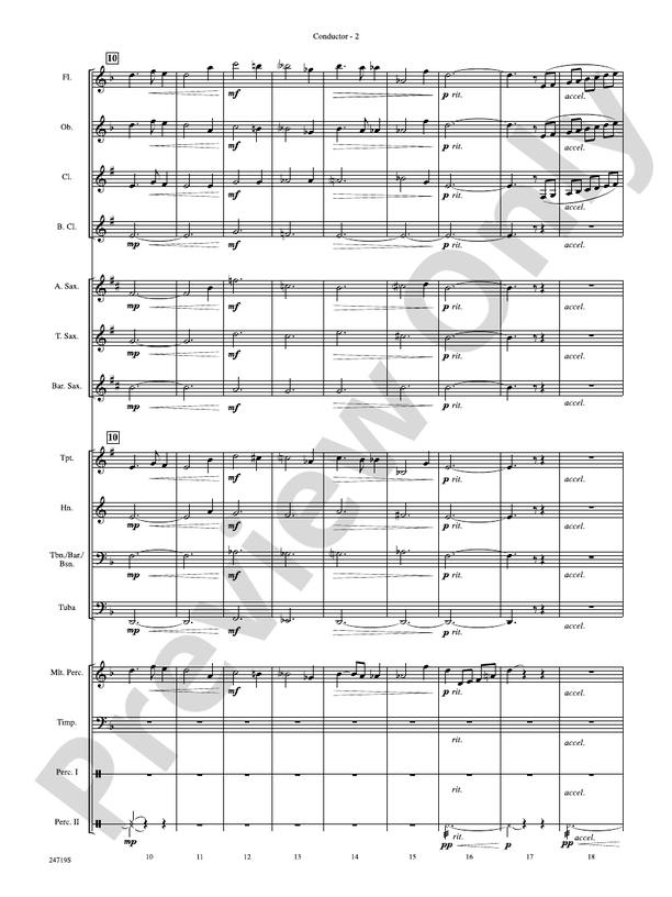 Harry Potter and the Goblet of Fire, Themes from - Concert Band Conductor Score & Parts (Digital Download)