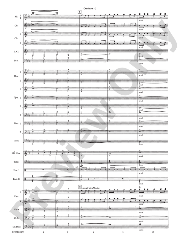 Holiday Cheers – Full Orchestra Conductor Score & Parts (Digital Download)
