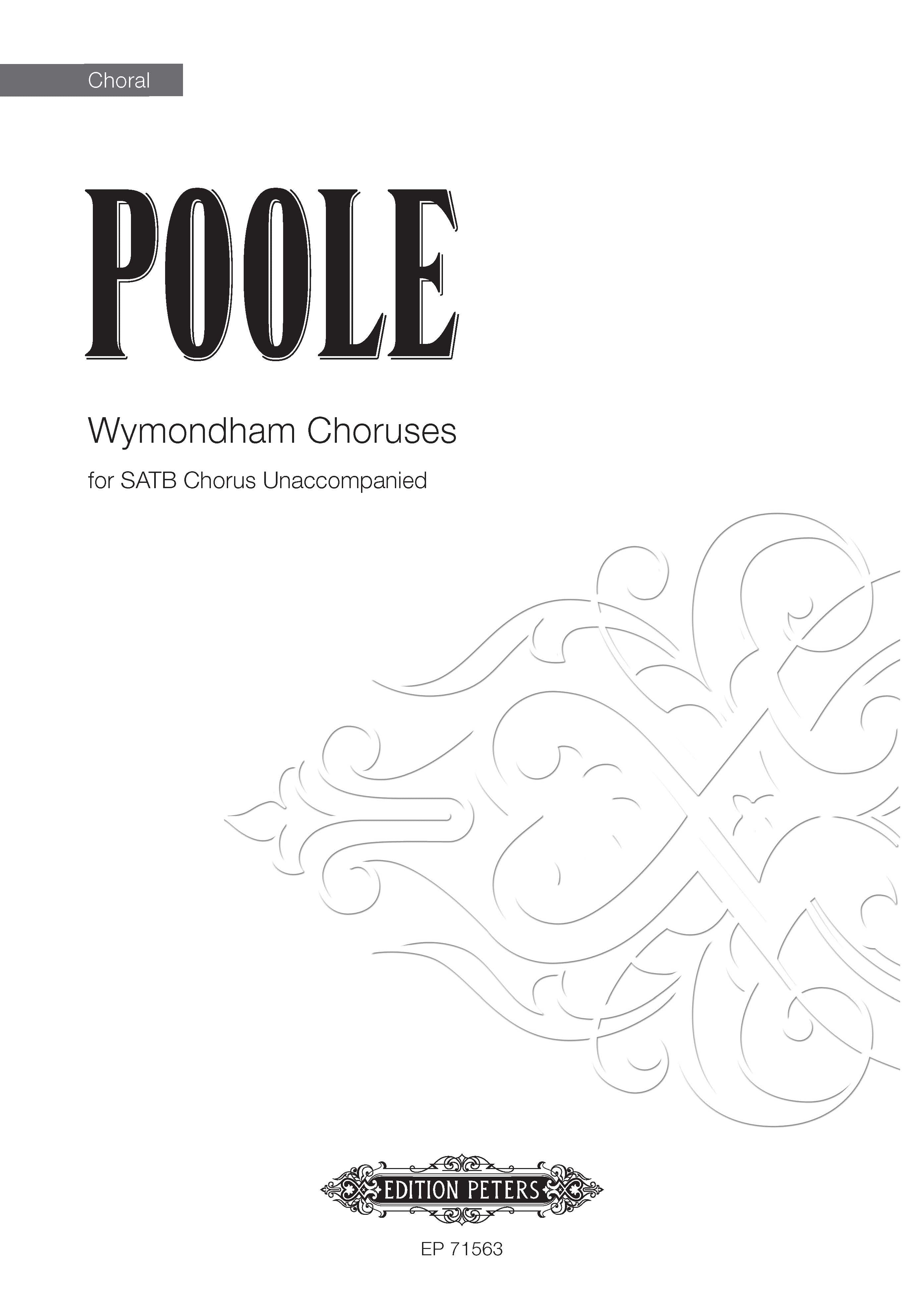 Wymondham Choruses (EP71563) - SATB Choral Octavo (Digital Download)