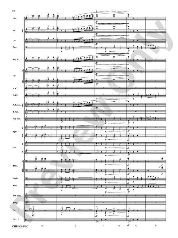 Psalm 46 - Concert Band Conductor Score & Parts (Digital Download)