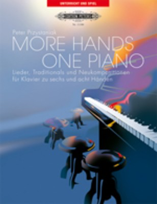 More Hands One Piano 6 Or 8 Hands Book/CD - Peter Przystaniak - Piano Edition Peters EP11106