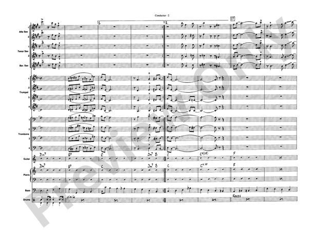 Take the "A" Train (Grade 5) - Jazz Ensemble Conductor Score & Parts (Digital Download)