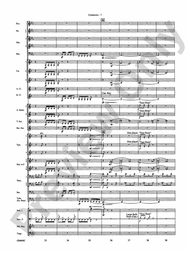 The Symphonic Gershwin - Concert Band Conductor Score & Parts (Digital Download)