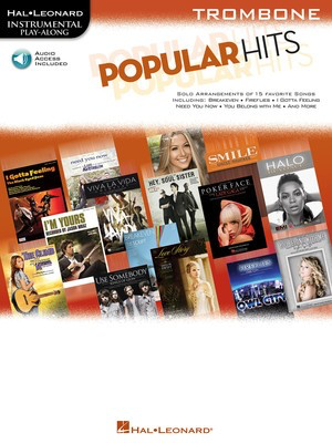 Popular Hits - Instrumental Play-Along for Trombone - Trombone Hal Leonard /CD