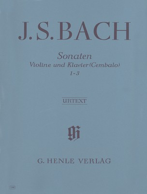 Sonatas for Violin and Piano (Harpsichord) 1-3 BWV 1014-1016 - Johann Sebastian Bach - Violin G. Henle Verlag