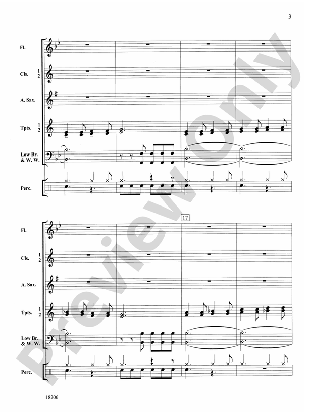 Nothin' but the Blues - Concert Band Conductor Score & Parts (Digital Download)