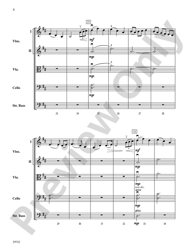 Neil Gow's Lament – String Orchestra Conductor Score & Parts (Digital Download)