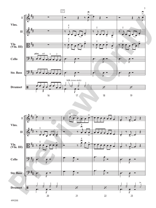 Made You Look - String Orchestra Conductor Score & Parts (Digital Download)