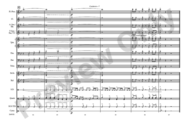 El Campeon – Marching Band Conductor Score & Parts (Digital Download)