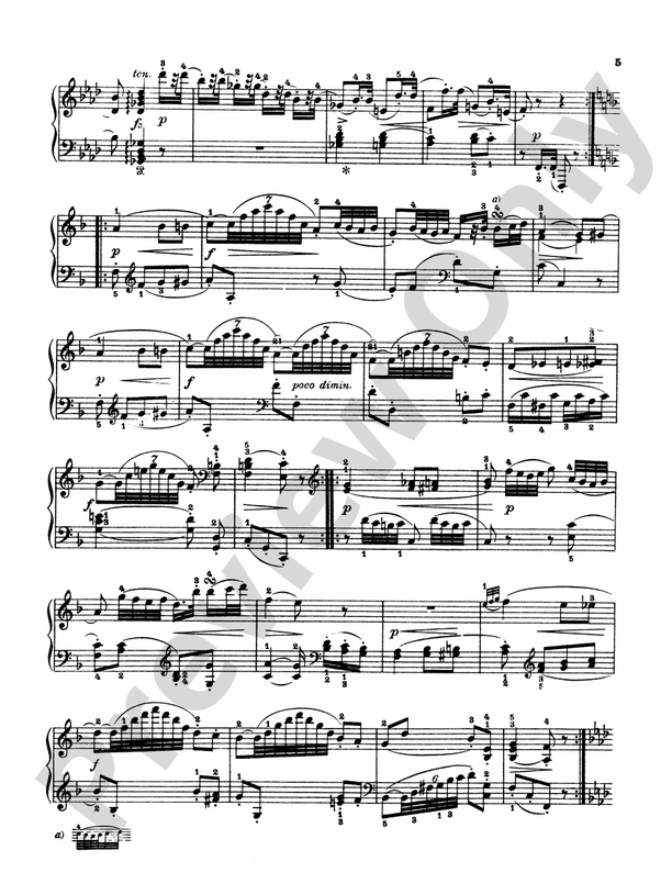 Haydn - Eight Various Compositions - Piano Solo (Digital Download)