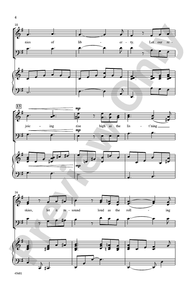 Lift Every Voice and Sing – SAB Choral Octavo (Digital Download)