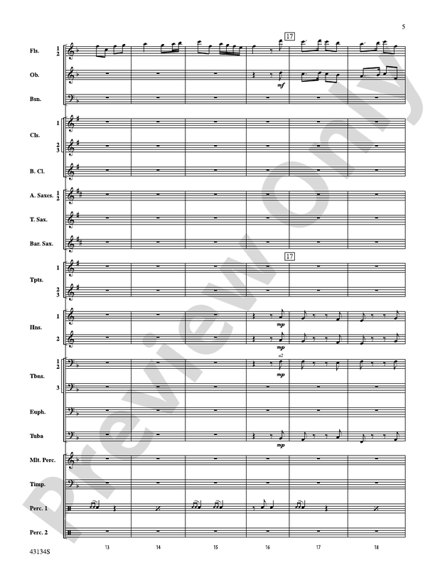 Pass in Review - Concert Band Conductor Score & Parts (Digital Download)