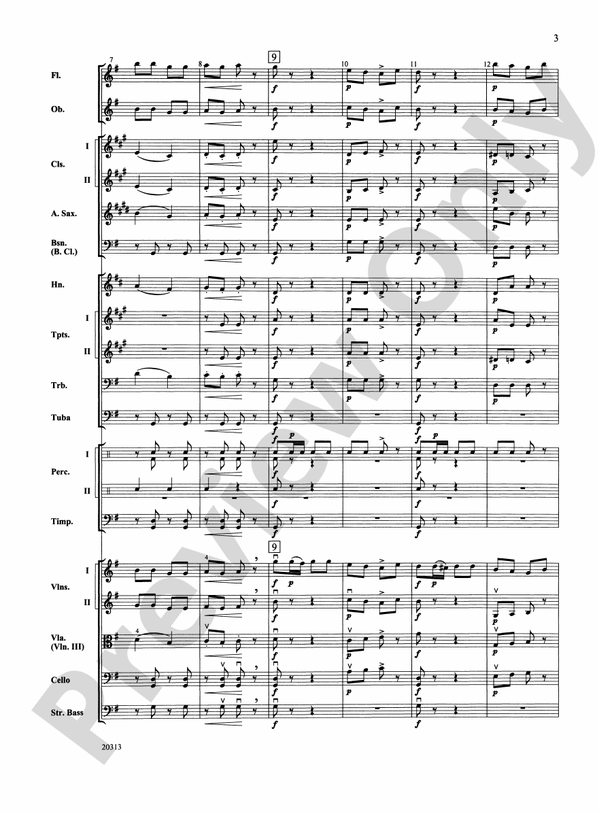 Trepak from The Nutcracker Ballet – Full Orchestra Conductor Score & Parts (Digital Download)