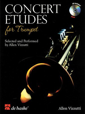 Concert Etudes for Trumpet - Trumpet Allen Vizzutti De Haske Publications /CD