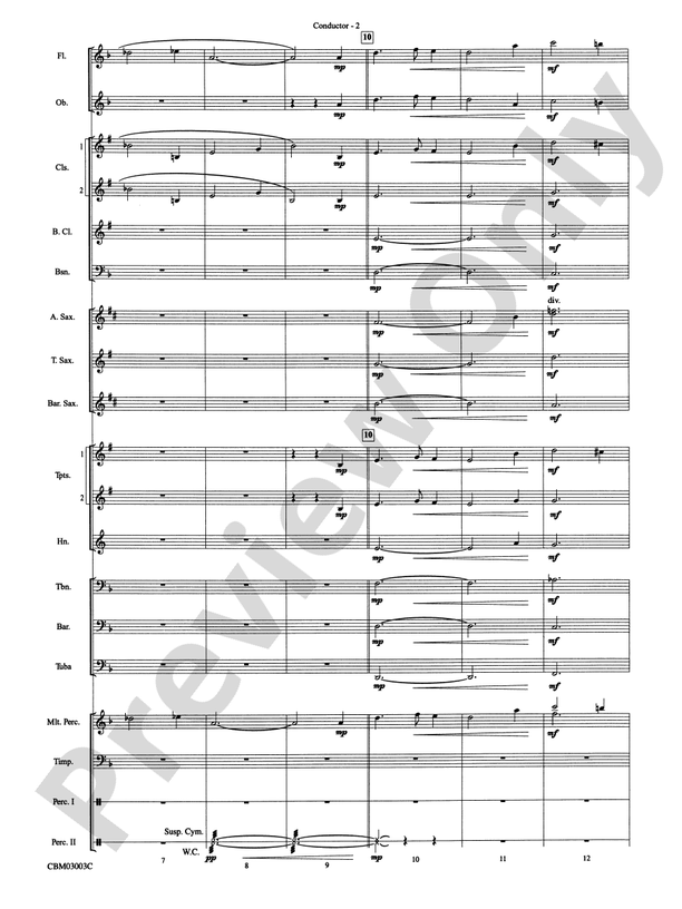 Harry Potter and the Chamber of Secrets, Selections from - Concert Band Conductor Score & Parts (Digital Download)