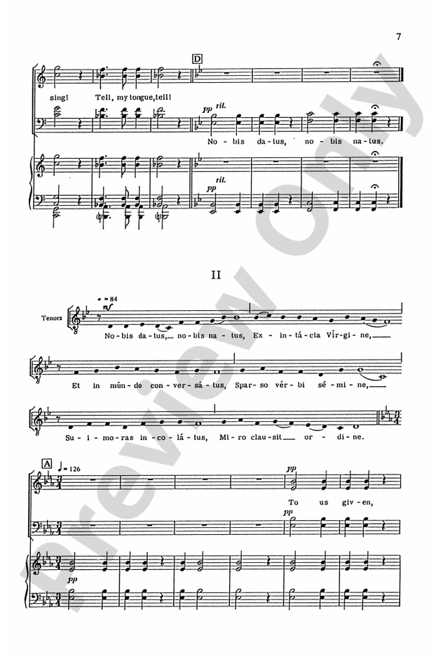 Pange Lingua Variations - SATB Choral (Digital Download)