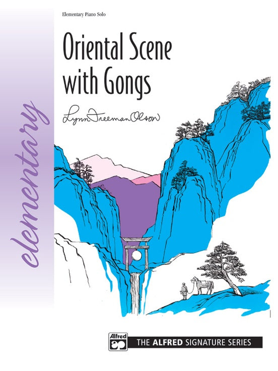 Oriental Scene with Gongs - Piano Solo (Digital Download)