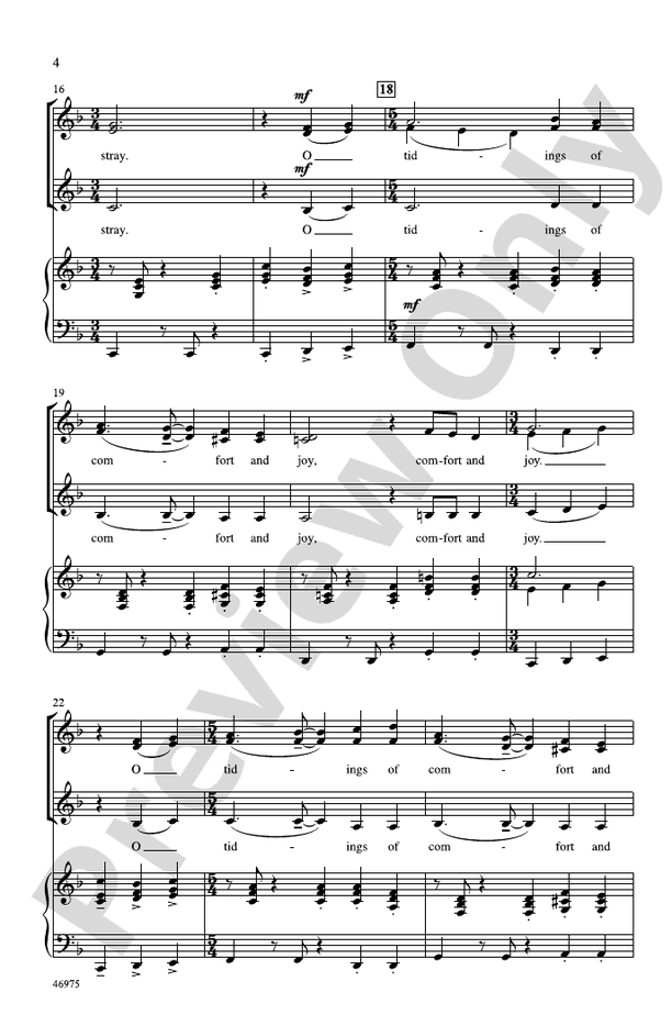 God Rest Ye Merry, Gentlemen – SSA Choral Octavo (Digital Download)