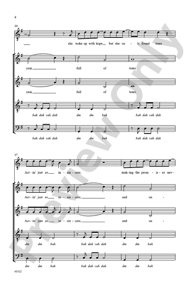 Absolutely - SATB, a cappella Choral Octavo (Digital Download)