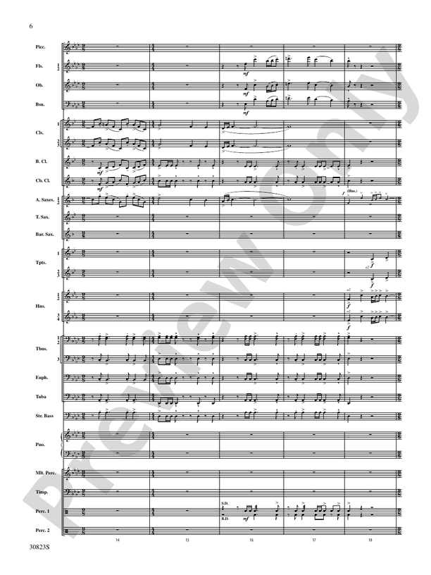 For All the Wyle Eternal - Concert Band Conductor Score & Parts (Digital Download)