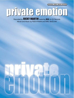 Private Emotion - Alfred Music Piano & Vocal