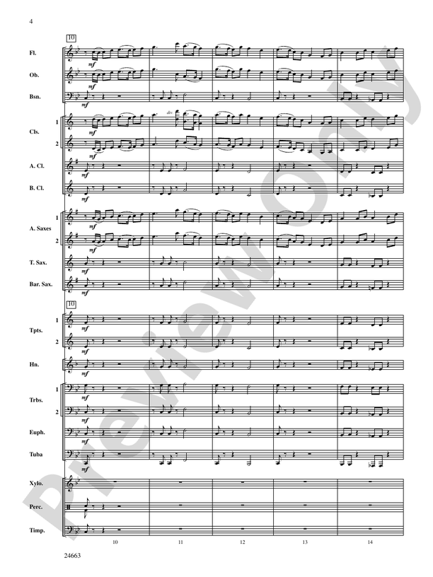 Chino Hills - Concert Band Conductor Score & Parts (Digital Download)