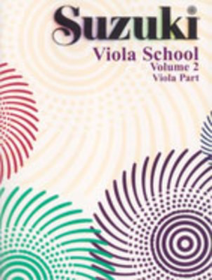 Suzuki Viola School Book/Volume 2 - Viola Book Only, No CD International Edition Summy Birchard 0242S