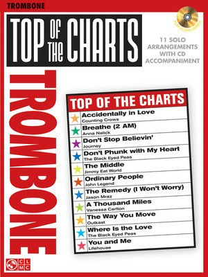 Top of the Charts - Trombone - Trombone Cherry Lane Music /CD