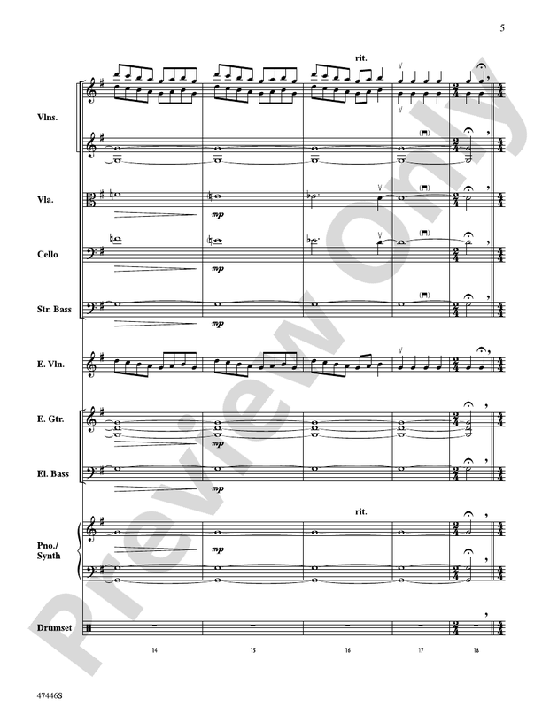 Boughs of Holly - String Orchestra Conductor Score & Parts (Digital Download)