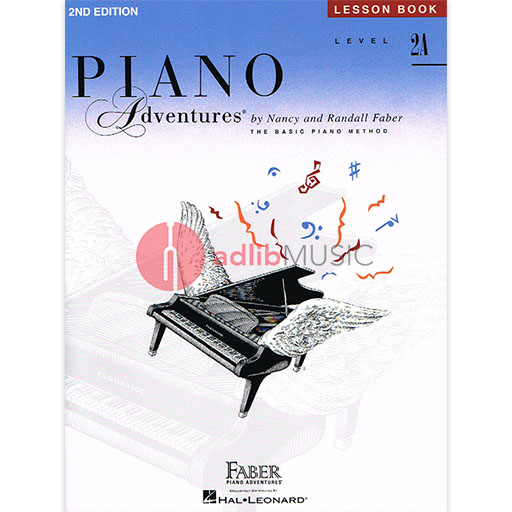 Piano Adventures Level 2A Lesson Book - Piano/CD by Faber/Faber Hal Leonard 420313420314