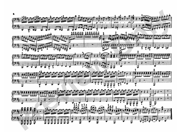 Mozart - Original Compositions for Four Hands - 1 Piano, 4 Hands (Digital Download)