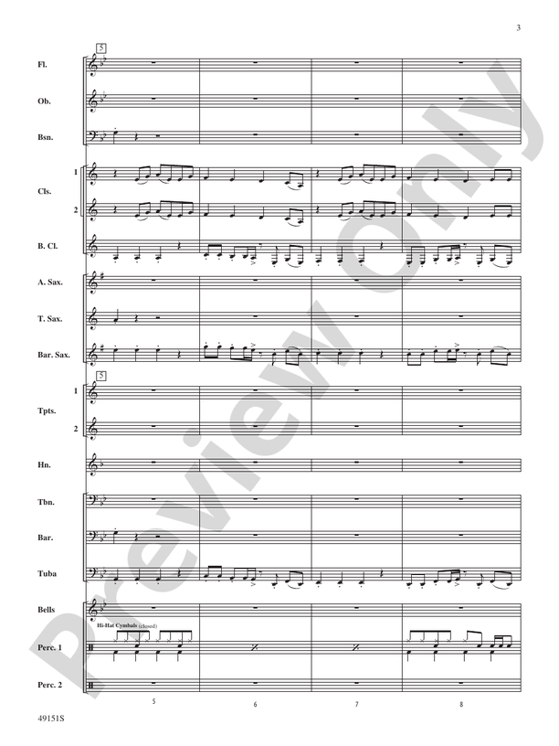 A Dua Lipa Duo - Concert Band Conductor Score & Parts (Digital Download)