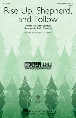 Rise Up, Shepherd, and Follow - African-American Spiritual - 2-Part Rollo Dilworth Hal Leonard Choral Score Octavo